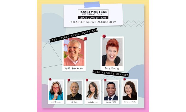Inspiring Speakers & the World Championship of Public Speaking® Coming to Toastmasters International Convention Inspiring Speakers & the World Championship of Public Speaking® Coming to Toastmasters International Convention