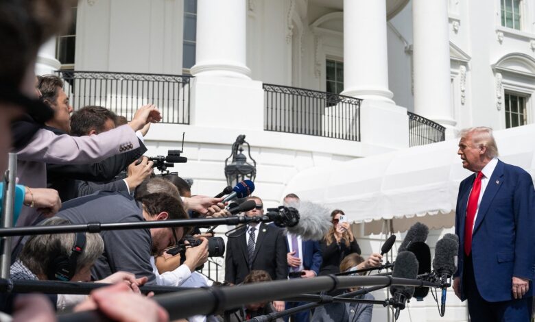 Trump says ‘it’s going very well’ after tariffs roil markets Trump says ‘it’s going very well’ after tariffs roil markets
