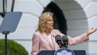 Former first lady Jill Biden speaking engagement in Santa Cruz, California canceled Former first lady Jill Biden speaking engagement in Santa Cruz, California canceled