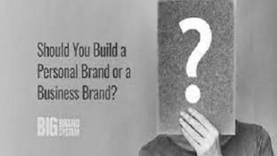The struggle between building a personal brand and a corporate brand The struggle between building a personal brand and a corporate brand
